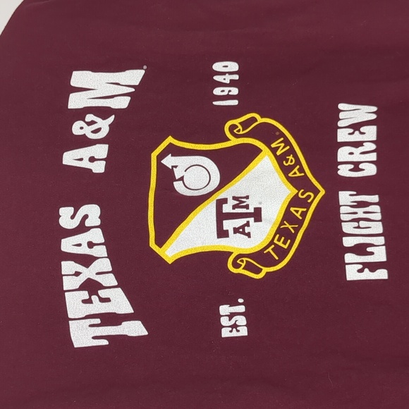 Texas A&M American Institute of Aeronautics and Astronautics Flight Crew Shirt L - Picture 4 of 4